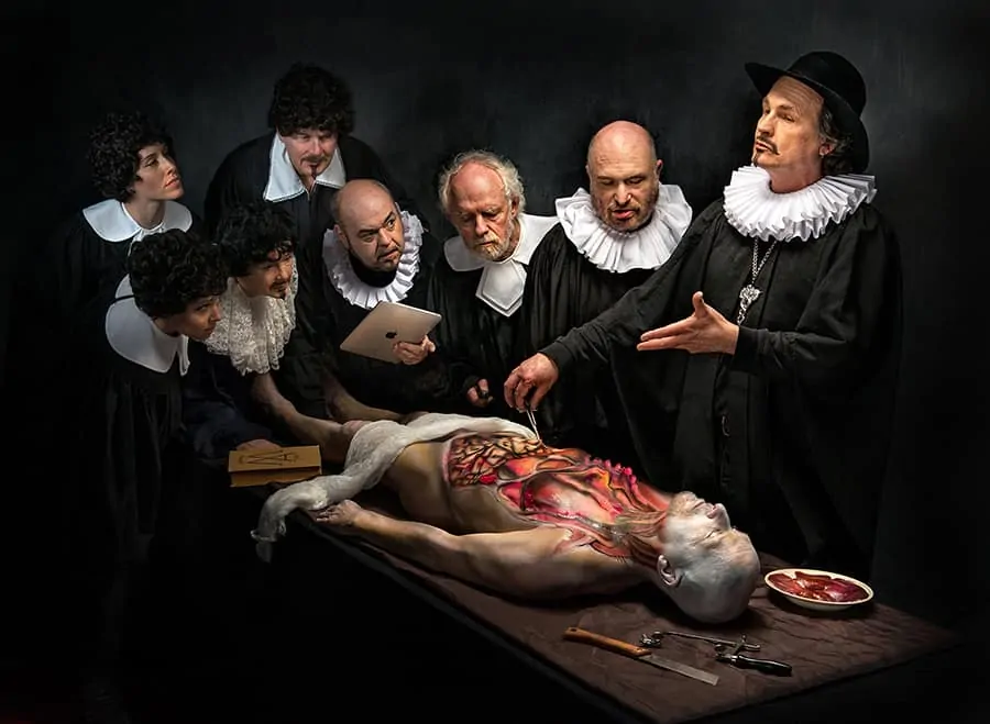 Creative Portraits 3 Anatomy Lesson by Derek Galon FRPS Dominica